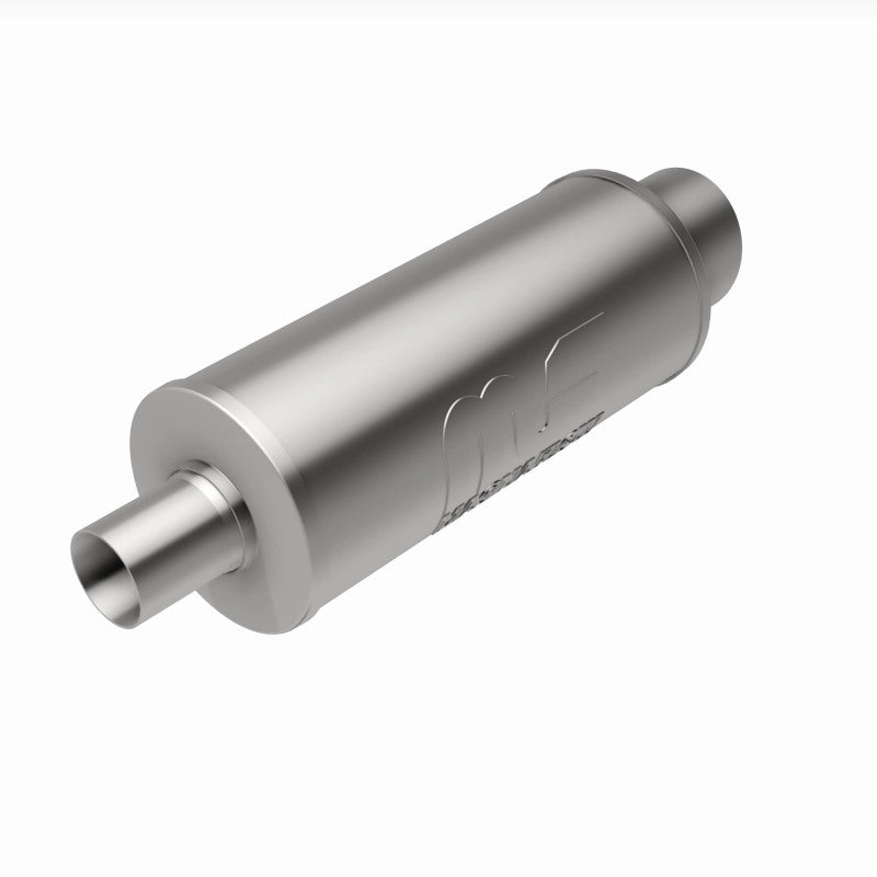 MagnaFlow 6" Round Center/Center Performance Muffler With Tip 14821 360 Degree Image Set