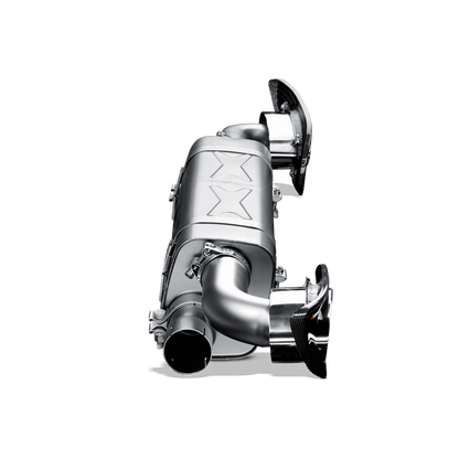 Akrapovic 10-13 Porsche 911 Turbo / Turbo S (997 FL) Slip-On Line (Titanium) w/ Titanium Tips S-PO997TFLH S-PO997TFLH Photo - Primary