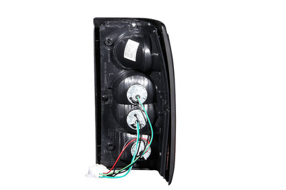 Anzo 1986-1993 Mazda B2000 Tail lights Black 211113 Photo - Unmounted