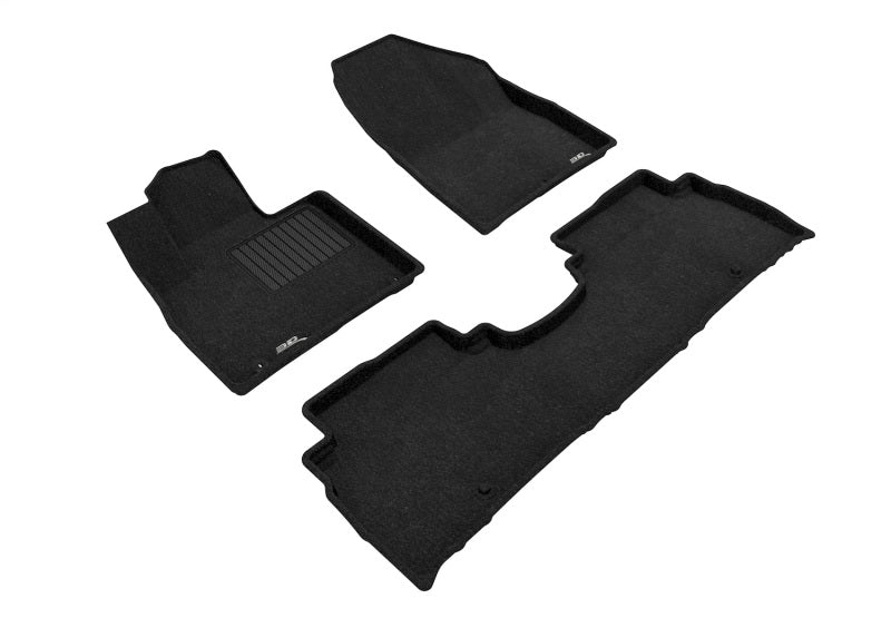 3D MAXpider 16-20 Kia Sorento 5-Seat Elegant Black R1 R2 L1KA03604709 L1KA03604709 Photo - Primary