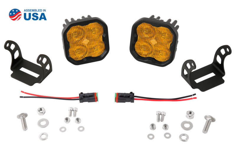 Diode Dynamics SS3 Max ABL - Yellow SAE Fog Standard (Pair) DD6910P DD6910P User 6