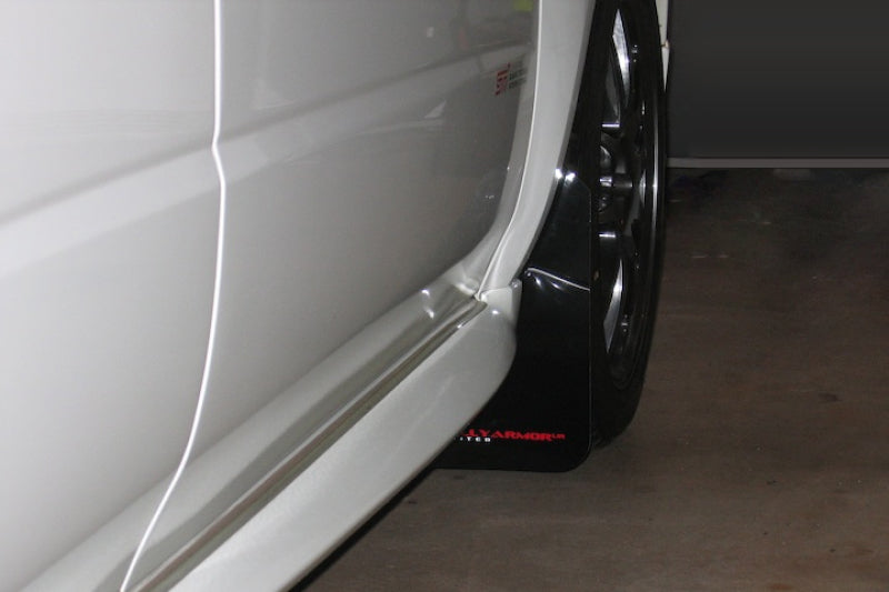 Rally Armor 02-07 UR Rally Mud flap Red logo MF1-UR-BLK/RD User 1