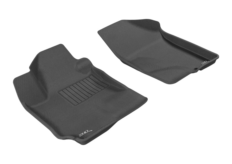 3D MAXpider 2010-2013 Kia Forte Kagu 1st Row Floormat - Black L1KA01011509 L1KA01011509 Photo - Primary
