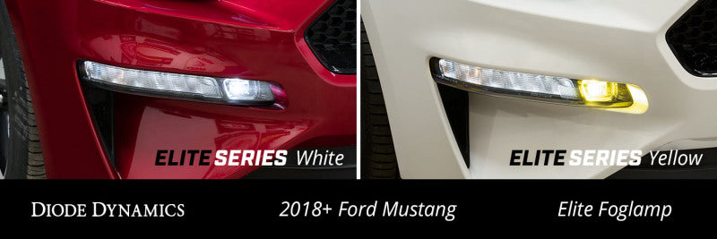 Diode Dynamics Elite Series Combination Fog Lamp for 18-21 Ford Mustang - Yellow (Pair) DD5133 DD5133 User 8