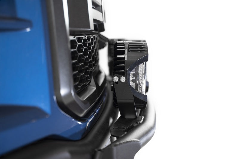 Addictive Desert Designs 17-20 Ford Raptor Pro Bolt-On Front Bumper - Hammer Black L1157021701NA L1157021701NA Photo - Mounted