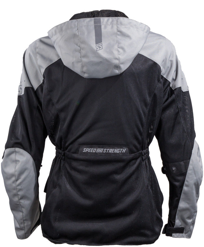 Speed and Strength Starstruck Mesh Jacket Grey/Black Womens - Small 609919 609919 User 1