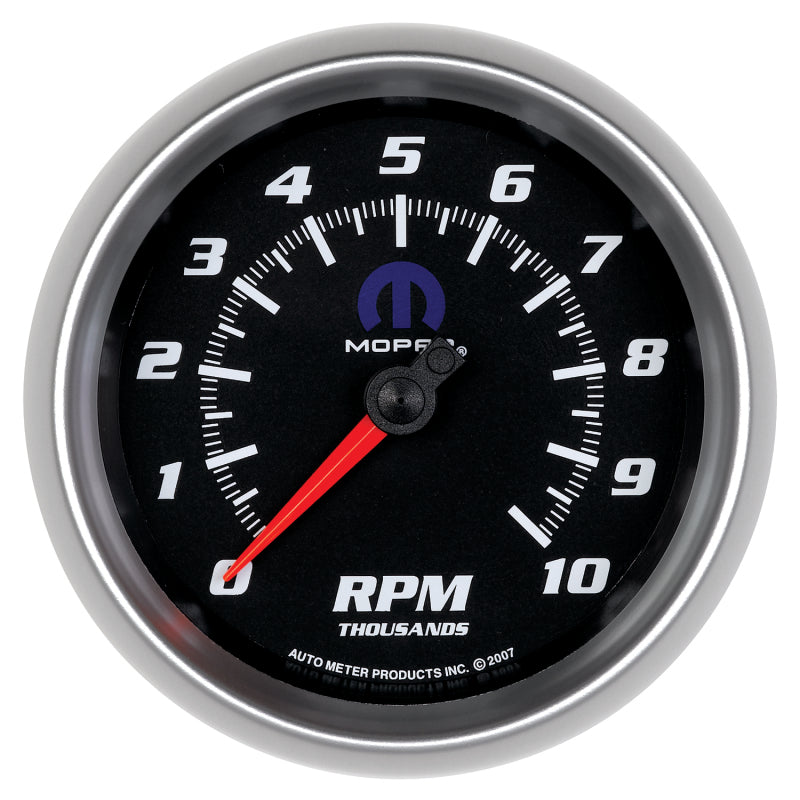 Autometer Mopar 3-3/8in 10K RPM In-Dash Tachometer Gauge - Black 880024 880024 Photo - Primary
