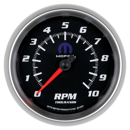 Autometer Mopar 3-3/8in 10K RPM In-Dash Tachometer Gauge - Black 880024 880024 Photo - Primary