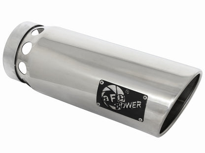 aFe  POWER 49T50601-P161 MACH Force-Xp 5"304 SS Intercooled Exhaust Tip 49T50601-P161 Photo - Primary