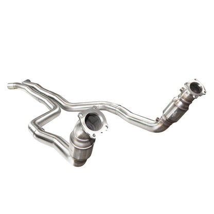 Kooks GREEN Catted 3" Downpipe 3.6L Twin Turbo V6 for 2016+ Cadillac ATS-V 23203300 Photo - Primary