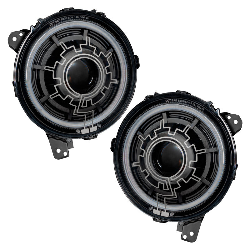 ORACLE Lighting 18-22 Jeep Wrangler JL / 20-22 Jeep Gladiator JT Oculus Bi-LED Projector Headlights 5839-111 5839-111 Photo - Unmounted