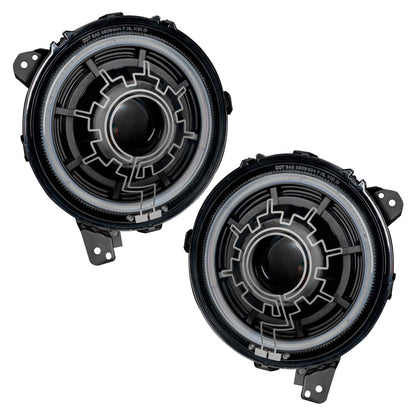 ORACLE Lighting 18-22 Jeep Wrangler JL / 20-22 Jeep Gladiator JT Oculus Bi-LED Projector Headlights 5839-111 5839-111 Photo - Unmounted