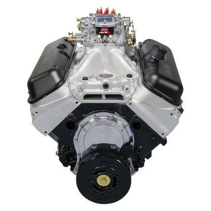 Edelbrock Crate Engine Edelbrock/Pat Musi 555 RPM XT BBC 675 HP Stock Exhaust Port Location 49550 49550 Photo - out of package