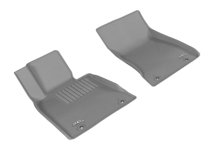 3D MAXpider 2015-2019 Genesis/Hyundai G80/Genesis Sedan Kagu 1st Row Floormat - Gray L1HY06111501 L1HY06111501 Photo - Primary