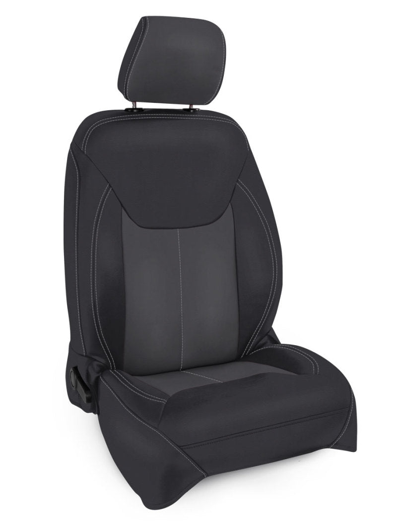PRP Seats PRP 13-18 Jeep Wrangler JK Front Seat Covers/2 door or 4 door (Pair) - Black/Grey B022-03 B022-03 Photo - Primary