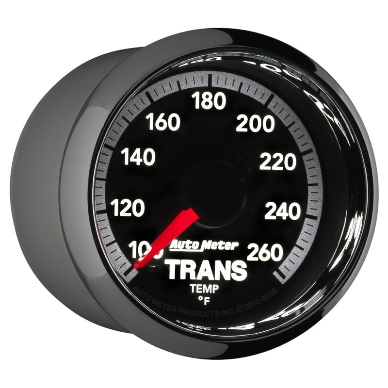 Autometer Gauge, Trans Temp, 2 1/16", 100-260 Deg. F, Stepper Motor, Ram Gen 4 8558 User 6