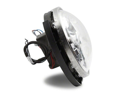 Raxiom07-18 Jeep Wrangler JK LED Halo Projector Headlights- Chrome Housing (Clear Lens) J121872 J121872 Photo - Close Up
