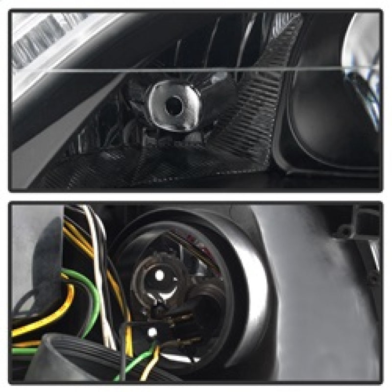 Spyder Mercedes W221 S Class 07-09 Headlights - HID Model Only - Black PRO-YD-MBW22107-HID-DRL-BK 5083890 5083890 Photo - Unmounted