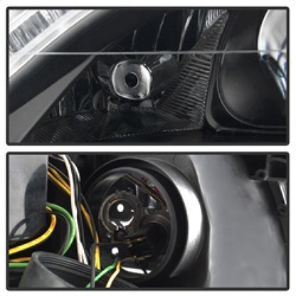 Spyder Mercedes W221 S Class 07-09 Headlights - HID Model Only - Black PRO-YD-MBW22107-HID-DRL-BK 5083890 5083890 Photo - Unmounted