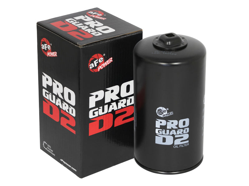 aFe Pro GUARD D2 Oil Filter (4 Pack) Ford Diesel Trucks 94-03 V8-7.3L (td) 152MM 44-LF004-MB Photo - Unmounted
