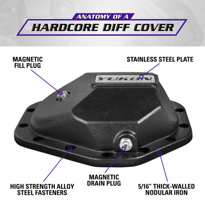 Yukon Gear & Axle Yukon Gear Hardcore Diff Cover for 14 Bolt GM Rear w/ 8mm Cover Bolts YHCC-GM14T-M YHCC-GM14T-M Brochure - A general brochure describing a brand, company, product line.  If brochure in question is for a specific product, use code PDB.