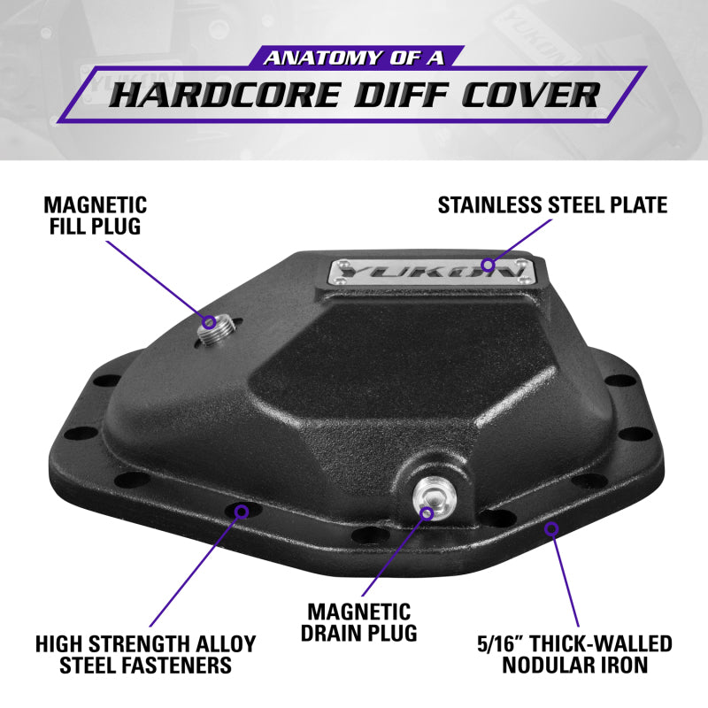Yukon Gear & Axle Yukon Gear Hardcore Diff Cover for 14 Bolt GM Rear w/ 3/8in. Cover Bolts YHCC-GM14T-S YHCC-GM14T-S Brochure - A general brochure describing a brand, company, product line.  If brochure in question is for a specific product, use code PDB.