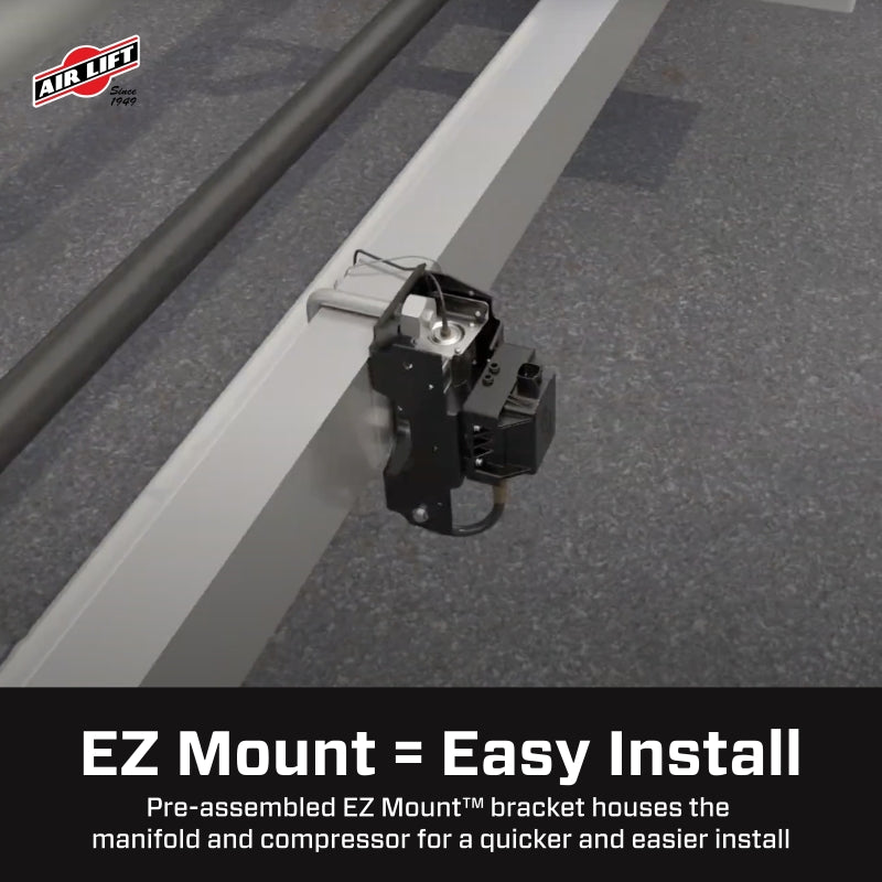 Air Lift Wireless Air Control System V2 w/EZ Mount 74000EZ 74000EZ Photo - Mounted