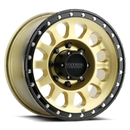 Method Race Wheels MR315 Wheel Gold / Black Street Loc 17x8.5 +25 8x6.5 MR31578580125 Photo - Primary