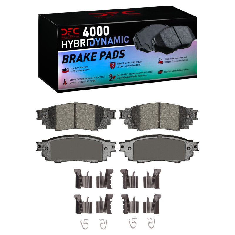 DFC DFC 4000 HybriDynamic Brake Pads Brakes, Rotors & Pads Brake Pads - OE main image