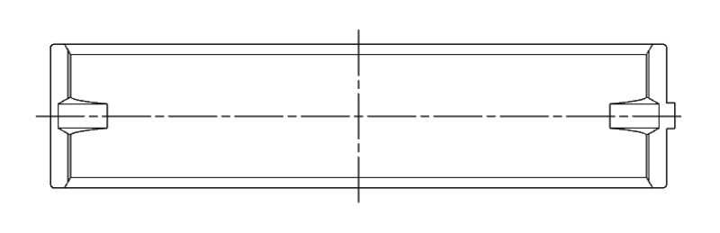 ACL Honda J35 3471cc V6 SOHC 4v Race Series **NEW ITEM 2018** Engine Crankshaft Main Bearing Set 4M1996H-.025 4M1996H-.025 Technical Drawing