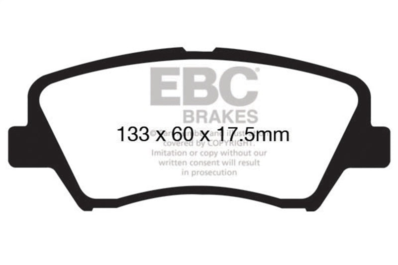 EBC Disc Brake Pad Set DP41874R Photo - Primary