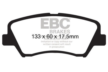 EBC Disc Brake Pad Set DP41874R Photo - Primary