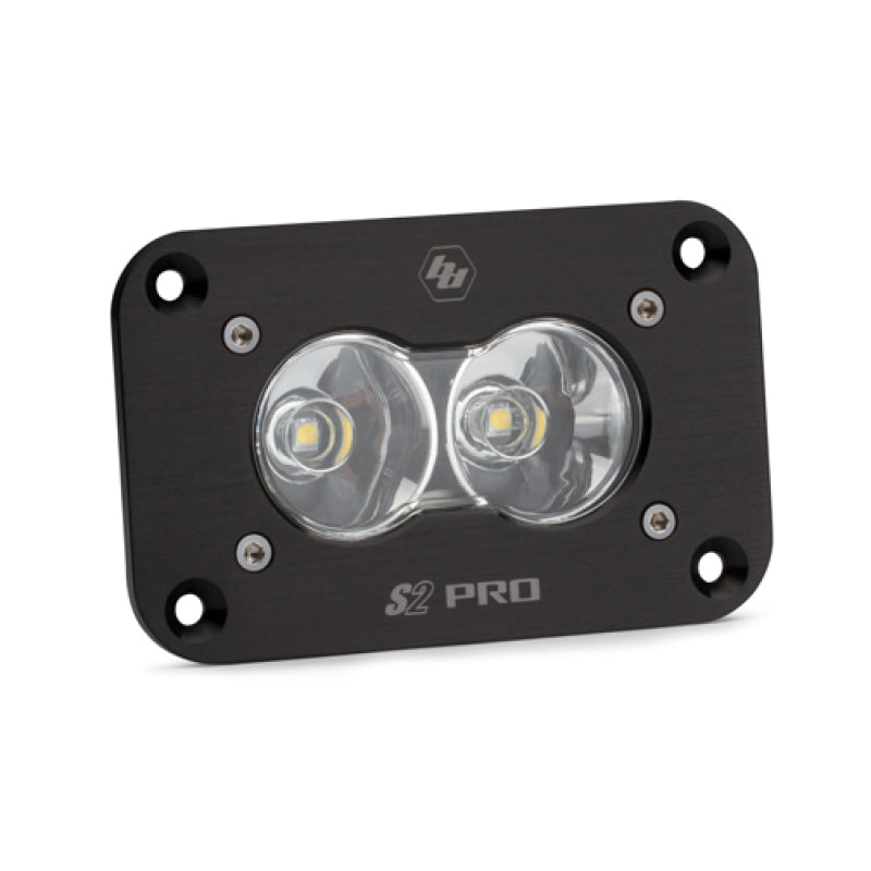 Baja Designs S2 Pro Black Flush Mount LED Auxiliary Light Pod - Universal 481006 Photo - Primary