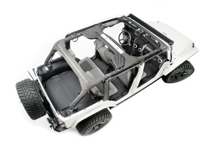Bedrug Jeep Bedtread 07-10 Jeep JK Unlimited 4DR Rear 5Pc. Cargo Kit BTJK07R4 Photo - Mounted