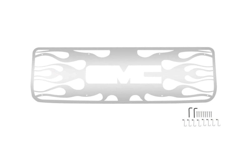 Putco 94-98 GMC Sierra - w/ Logo CutOut (excl 3500) Flaming Inferno Stainless Steel Grille 89109 89109 Photo - Primary