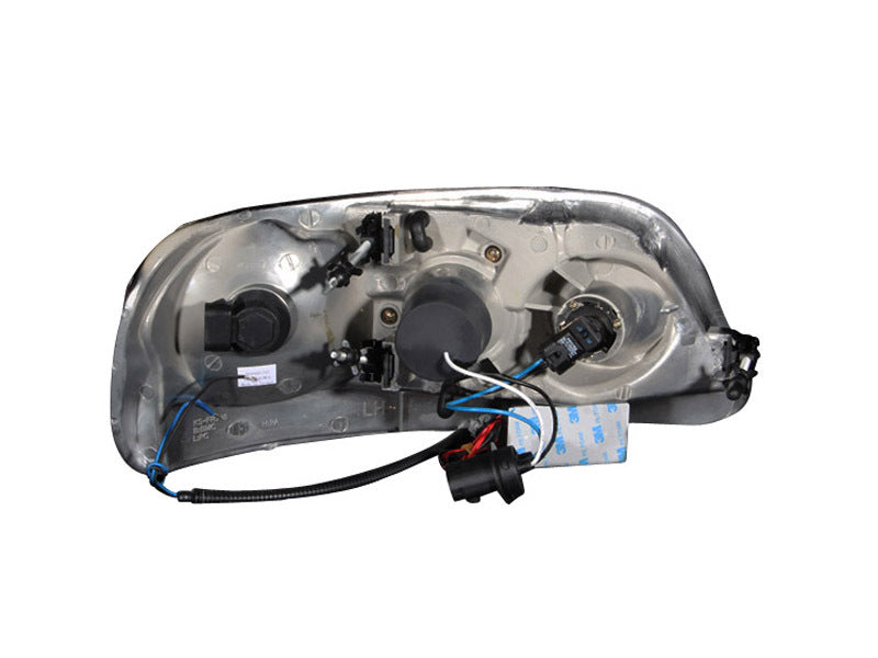 Anzo 1997-2003 Ford F-150 Projector Headlights w/ Halo Black (CCFL) 111097 Photo - Unmounted