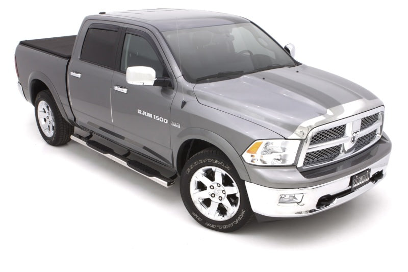 LUND 10-17 Dodge Ram 2500 Crew Cab 5in. Oval Straight SS Nerf Bars - Polished 23984003 23984003 Photo - Mounted