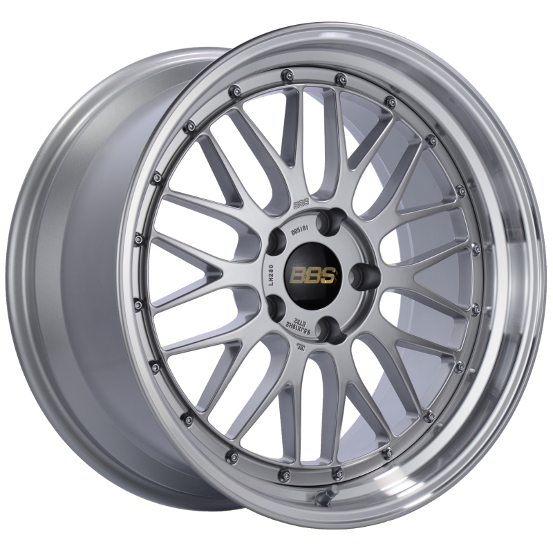 BBS LM 19x11 5x130 ET50 CB71.6 Diamond Silver Center Diamond Cut Lip Wheel LM282DSPK LM282DSPK Photo - Primary