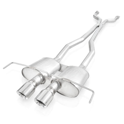 Stainless Works 2009-15 Cadillac CTS-V Coupe 3in Catback System X-Pipe S-Tube Mufflers 4in Tips CTSV9CPCB CTSV9CPCB Photo - Primary