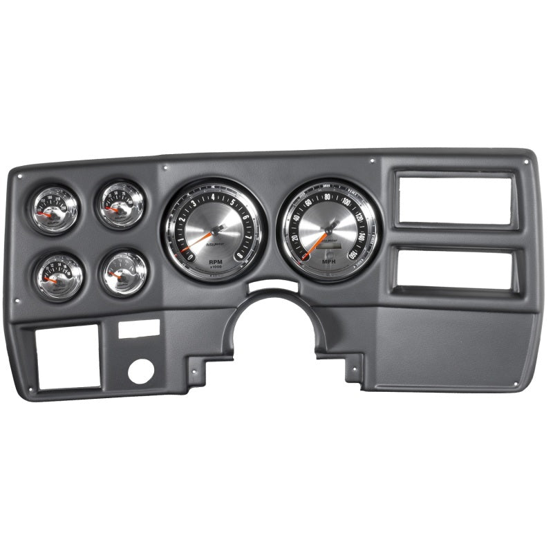 Autometer American Muscle Gauge Kit 6 Pc Chevy Truck/Suburban 73-83 Tach/Mph/Fuel/Oilp/Wtmp/Volt 7027 7027 Photo - Primary