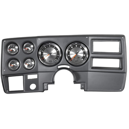 Autometer American Muscle Gauge Kit 6 Pc Chevy Truck/Suburban 73-83 Tach/Mph/Fuel/Oilp/Wtmp/Volt 7027 7027 Photo - Primary