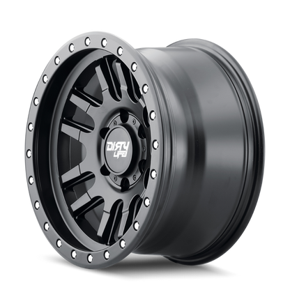 Dirty Life 9309 Canyon Pro 17x9/5x127 BP/-12mm Offset/71.5mm Hub Matte Black Wheel - Beadlock 9309-7973MB12 9309-7973MB12 Photo - Primary