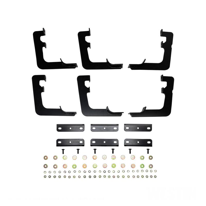 Westin 19 Ram 1500 Quad/Crew Cab (Ex. Classic) Premier Oval Nerf Step Bar Mount Kit - Black 22-2245 22-2245 Photo - Primary