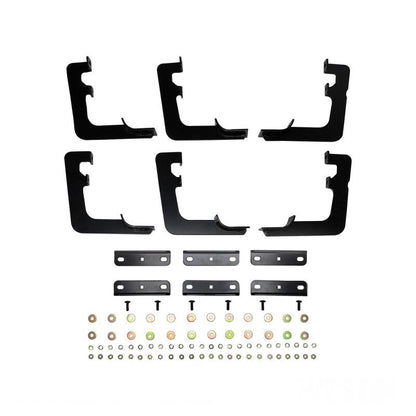 Westin 19 Ram 1500 Quad/Crew Cab (Ex. Classic) Premier Oval Nerf Step Bar Mount Kit - Black 22-2245 22-2245 Photo - Primary