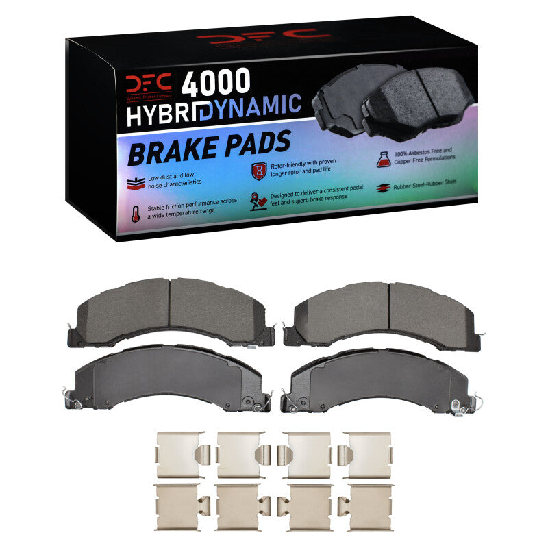 DFC DFC 4000 HybriDynamic Brake Pads Brakes, Rotors & Pads Brake Pads - OE main image