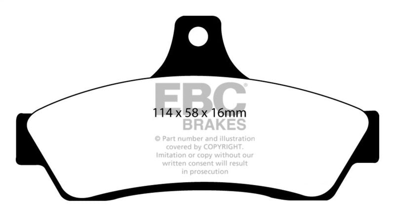 EBC Disc Brake Pad Set DP31711C Photo - Primary