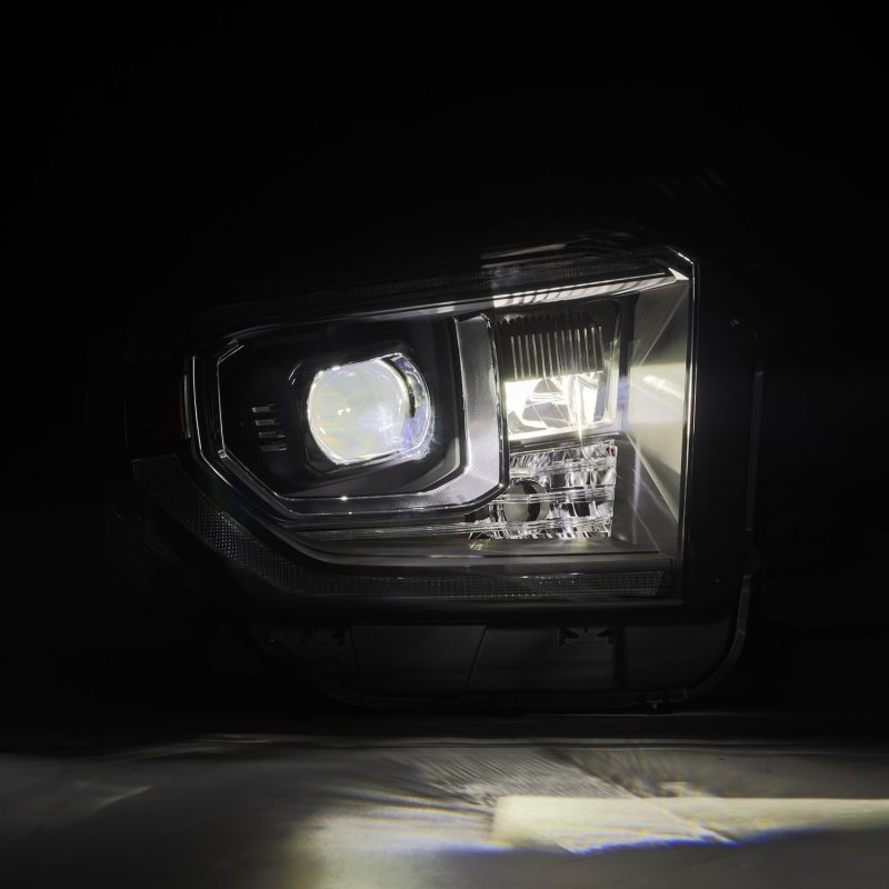 AlphaRex 14-21 Toyota Tundra LUXX-Series LED Proj Headlights Blk w/Actv Light & Seq. Sig + DRL 880835 880835 User 4