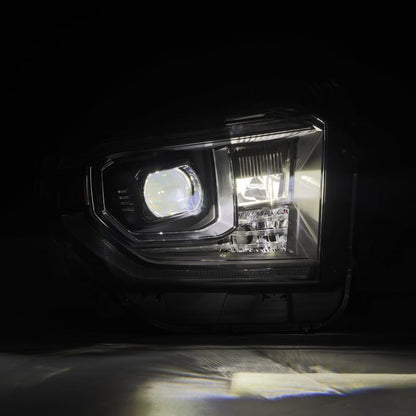 AlphaRex 14-21 Toyota Tundra LUXX-Series LED Proj Headlights Blk w/Actv Light & Seq. Sig + DRL 880835 880835 User 4