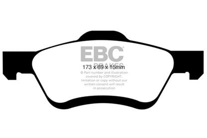 EBC Disc Brake Pad Set DP61709 Photo - Primary