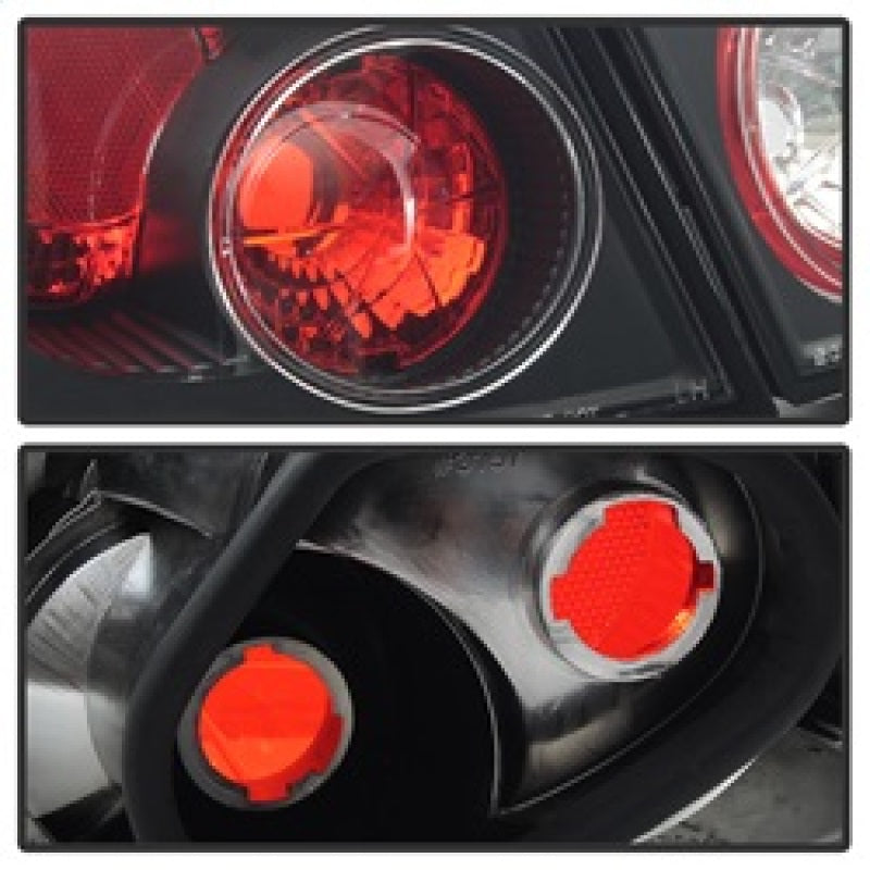 Spyder Toyota Corolla 03-08 Euro Style Tail Lights Black ALT-YD-TC03-BK 5007339 5007339 Photo - Unmounted